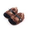 Novos sapatos de bebê com elástico para primavera e outono Mao Mao, sapatos de bebê com sola de borracha macia, sapatos para bebês de 0 a 12 meses