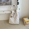 Bolso de Mano Versátil Casual para Mujer, Bolso Tote con Estampado de Lunares de Nicho Transfronterizo, Bolso de Hombro Lindo de Gran Capacidad para Niña