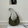 Bolso retro casual de lunares estilo coreano para mujer, moda nicho de principios de otoño, versátil para el día a día, de hombro y cruzado