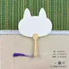 Papel para Caligrafia e Pintura, Semi-Cru, Espessado, Dupla Face, Adequado para Caligrafia com Pincel, Leque em Branco DIY Estilo Chinês, Pintura em Laca Atacado
