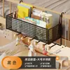 Cesta colgante de mesita de noche para estudiante universitario, almacenamiento de snacks en dormitorio, artefacto para litera, cesta trasera pequeña, buen artículo para dormitorio, estante de almacenamiento de mesita de noche
