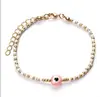 2026 Pulsera Ojo del Diablo de Comercio Exterior Transfronterizo Ojo Azul de la Suerte Ojo Maligno Joyería para Pareja y Mejor Amigo Pequeño Regalo