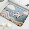 Alfombrillas de Baño con Dibujos Animados, Alfombrillas Antideslizantes de Baño, Felpudos para Puerta de Inodoro, Felpudos para Puerta de Dormitorio, Alfombrillas de Piso, Personalizadas con Fotos