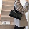Bolsa de Textura de Luxo, Bolsa de Axila Feminina, Nova Bolsa de Ombro, Maleta Roupas de Trabalho Estilo Moderno Bolsa Almofada