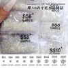 Diamantes de Cristal Redondos Fondo Plano Manicura Rey Abanico Uñas Diamantes Joyería DIY Diamantes Coloridos 1440 Piezas Venta al por Mayor