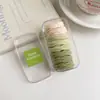 Simples gomas y diademas para el cabello estilo coreano para niñas, cuerdas para el cabello de alta elasticidad y duraderas, nuevos accesorios para el cabello 2025