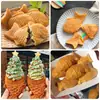 Máquina Taiyaki Comercial de Escritorio Calentamiento Doble Lateral Eléctrica Automática Temperatura Constante Fabricante Directo