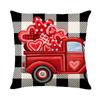 Funda de almohada de lino nórdica para San Valentín, transfronteriza, Amazon Simple love home, funda de cojín para sofá de sala de estar