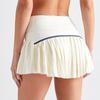 Shorts Fitness Esportivos de Verão para Mulheres, Anti-Exposição, Culotes Outdoor de Secagem Rápida, Saia de Ginástica Respirável para Corrida, Saia de Tênis