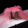 Tela de malla de hilo de niebla de hadas ins, suave, hecha a mano, bricolaje, color sólido, velo de encaje, tela de tul transparente para ropa