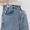 Pantalones con Botón de Cintura de Mariposa de Perla Jeans de Cintura Fija Falda de Cintura Gran Cambio Cinturón Estrechador de Cintura Pequeña Gadget Práctico