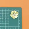 Parche de Tela con Lentejuelas de Flor Tridimensional Hecha a Mano Multicolores para Accesorios de Ropa, Decoración de Zapatos y Bolsos, Flores Cosidas a Mano