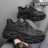 Sapatos masculinos de verão, novos sapatos brancos, estilo coreano, modernos, para todos os gostos, com sola grossa, esportivos para jovens, casuais, Torre, para homens