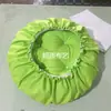 Funda de Cojín Redonda para Taburete de Color Sólido Tela Funda de Cojín para Taburete Alto Silla Tatami Barra Mostrador Banda Elástica Funda de Cojín Integrada
