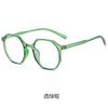 Nuevos lentes anti-luz azul 6011 computadora retro espejo plano moda hombres y mujeres lentes anti-luz azul polígono