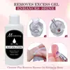 Arte de Uñas 15ml Gel de Extensión Set de 12 Piezas, Pincel Moldeador de Uñas, Gel de Cristal, Gel de Cristal Exclusivamente para Ventas Transfronterizas