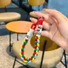 Cordão de Celular Trançado Estiloso Ins Pulseira de Pulso Dopamina Chaveiro de Câmera CCD Acessório Alça Anti-Perda