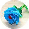 Diy feito à mão tecido frisado vaso de rosa material enfeites saco acessórios enviar contas soltas Dia dos Namorados