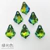 Nuevos pendientes de hoja de arce de cristal de imitación Shijia recomendados, colgantes de cristal, accesorios de joyería para bricolaje, cuentas de cristal sueltas al por mayor
