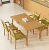 Mesas y Sillas de Comedor Amigables con la Edad, Mesas de Madera Maciza, Residencias de Ancianos, Centros de Cuidado para Personas Mayores, Sillas de Comedor para Personas Mayores, Muebles para Restaurantes de Atención Médica y Bienestar