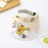 Chapéu Infantil Princesa Super Fofo de Aba Larga Iluminado Estiloso de Verão Cartoon Vazio Menino Bonito Chapéu de Sol