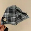 Pinza Triangular para el Cabello con Estampado de Leopardo Estilo Coreano para Mujer, Modelo Nuevo de Alta Gama 2026, Pinza de Tiburón Grande para la Parte Posterior de la Cabeza, Accesorio para el Cabello de Primavera y Verano