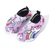 Sapatos de Praia Finos e Respiráveis Sapatos Fofos de Rastreio Pai e Filho Meias de Chão de Verão para Homens e Mulheres Sapatos com Solado Macio Antiderrapante Anti-Corte