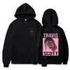 Sudadera con capucha estampada de Travis Scott, popular en Otoño e Invierno, para Hombre y Mujer, Casual, de Aliexpress Transfronterizo