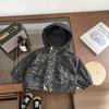 Bebê Outono Novo Leopardo Estampa Jaqueta Infantil Com Capuz Carga Roupas Coreano Bonito Dos Homens Tesouro Moda Quente Top Na Moda