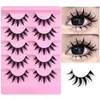 Pestañas Postizas Enteras Naimei de Una Pieza con Tallo Duro Tallo Transparente Estilo Natural COS Maquillaje Tailandés Pequeño Demonio Principiante Diario