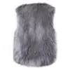 Aliexpress Comércio Exterior Fornecimento Colete de Pele Falsa de Raposa de Inverno Colete Quente Jaqueta Colete Feminina Venda Direta da Fábrica