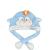 Bonito Sombrero de Peluche de Pingüino con Orejas Móviles para Mujer en Invierno, Forrado de Felpa, Engrosado, Cálido y que Muestra la Cara, Sombrero Lei Feng Pequeño Protector de Oídos