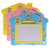 Lanqi 908 Bloc de Dibujo Magnético de Colores para Niños Bloc de Dibujo Inteligente para Bebés Suministros de Oficina Estilizados Multiusos