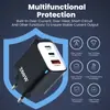Popular Modelo Privado Transfronterizo 1U+2C Cabezal de Carga Multi-Puerto 12W Cargador de Alimentación para Pequeños Electrodomésticos Cargador Estándar Europeo, Americano y Británico