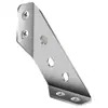Código de esquina engrosado de acero inoxidable multifuncional fijo de 90 grados soporte de ángulo recto accesorio de refuerzo de gabinete esquina mueble de pared