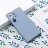 Adequado para Samsung S26Ultra Capa de Celular com Carregamento Magnético Líquido S25Plus High-End A57 Capa Protetora Anti-Queda
