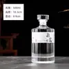 Pacote de 0,5kg de Garrafas de Vidro para Licor com Tampa Aberta, Garrafas Vazias Espessadas Seladas Vulcânicas para Infusão de Licor, Embalagem de Garrafa de Vinho Requintada para Presente