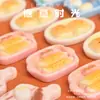 Yqt Bandeja Linda Desayuno Comida Juguete Adornos DIY Resina Pequeños Accesorios Juguetes de Moda Juguetes de Peluche Accesorios para Ropa