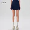 Falda Corta de Yoga para Mujer, Ajustada, de Cintura Alta, Anti-Exposición, Estilo de Dos Piezas, Falda Corta Deportiva Casual Ajustada, Falda para Fitness, Running, Tenis