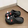 Zapatos Cloud Clog Modelo Nuevo 2026 EVA Antideslizantes Transpirables Alternativa de Marca con Sensación de Pisar Heces Zapatillas de Punta Cerrada para Venta al por Mayor Transfronteriza