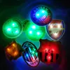 Insignias Brillantes LED, Insignias Publicitarias Coloridas, Broches Promocionales Navideños Parpadeantes, Fábrica de Fabricación de Regalos