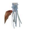 Paquete de 2 ~ Pasador de lazo de estilo ballet francés para el cabello de verano para mujer, clip para flequillo lateral dulce, lazo para el cabello