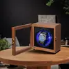 Caja para reloj de madera maciza pura certificada en Alemania, agitador de relojes, caja de carga automática, reloj mecánico, caja para reloj, agitador de relojes, dispositivo de bobinado
