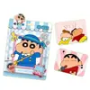 Parche Térmico Original de Crayon Shin-chan Protección contra el Frío Calentador Corporal Pegatinas para Niñas Protección al Aire Libre Calidez Pegatinas Compresa Caliente Estómago Calentador de Manos Bebé