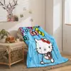 Manta de Franela Doble Cara con Impresión Digital Linda de Hello Kitty para Comercio Exterior en Amazon