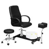 Cadeira de Lavar Pés Transfronteiriça Novo Estilo Salão de Beleza Barbearia Simples Cor Sólida Cadeira de Salão de Beleza Bacia para Pedicure Venda Direta da Fábrica
