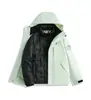 Jaqueta corta-vento de grafeno Roupa de trabalho Estampa de logotipo personalizada Outono Inverno Três em Um Revestimento de fleece Roupa externa corta-vento Construção de equipe Roupas de trabalho