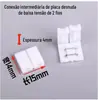 Cabo de Conexão Encaixável para Fita de LED 28355050 Acessórios Conector SMD Adaptador de Fio de Solda Plug Não Impermeável
