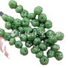 Imitação de jade Hetian de Xinjiang, contas de abóbora, imitação de jade, contas soltas, imitação de branco gorduroso de ovelha, imitação de jade branco, pulseira de melão Fu, colar, contas de joalheria