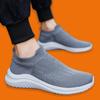 Nuevos zapatos de malla tejida Fly, zapatos de hombre de talla grande, zapatos casuales, zapatos de malla, zapatillas de malla elástica